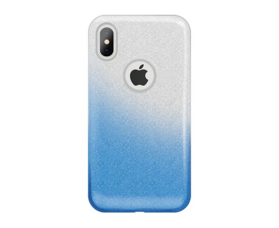 iLike Huawei  Y5 2018 / Honor 7S Gradient Glitter 3in1 case Blue