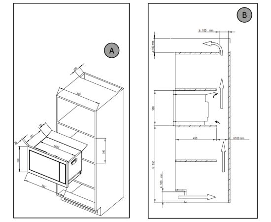 Built-in microwave De Dietrich