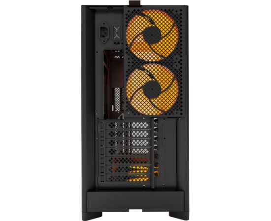 Montech HS01 PRO, tower case black, tempered glass