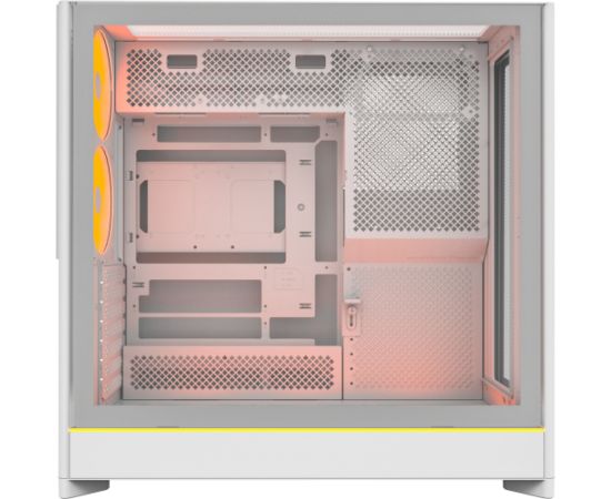 Montech HS01 PRO, tower case white, tempered glass
