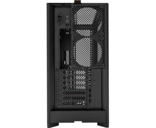 Montech HS01, tower case black, tempered glass