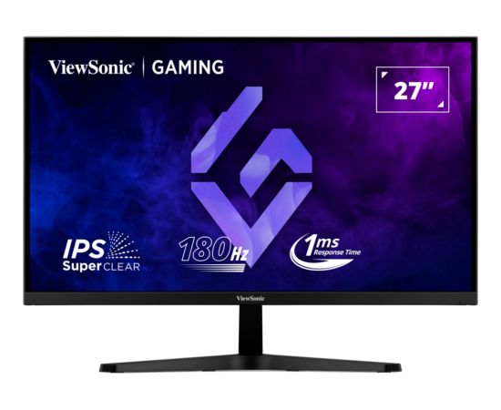 ViewSonic VX27G1-2K - 27 - black, QHD, IPS, HDMI, DP, 180Hz panel