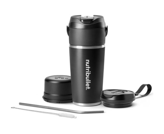 Nutribullet Stand Mixer Flip NBP016B (black/stainless steel, battery-operated, 0.6 liters)