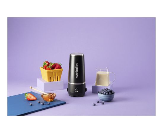 Nutribullet Stand Mixer Flip NBP016B (black/stainless steel, battery-operated, 0.6 liters)