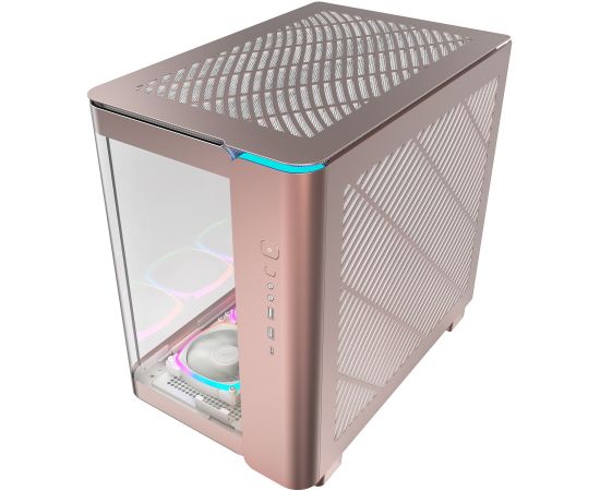 Montech KING 95 Pro, tower case (rose gold, tempered glass x 2)