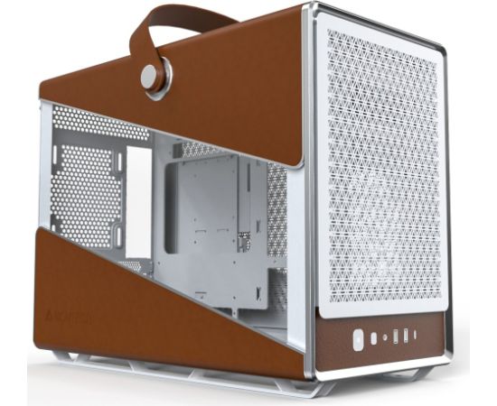 Montech Heritage, tower case (white/brown, tempered glass)