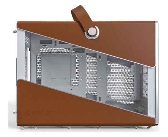 Montech Heritage, tower case (white/brown, tempered glass)
