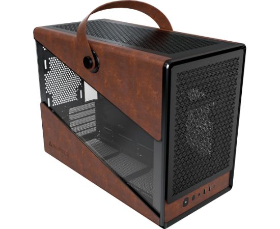 Montech Heritage, tower case (black/brown, tempered glass)