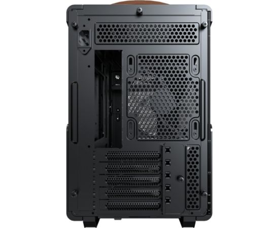 Montech Heritage, tower case (black/brown, tempered glass)