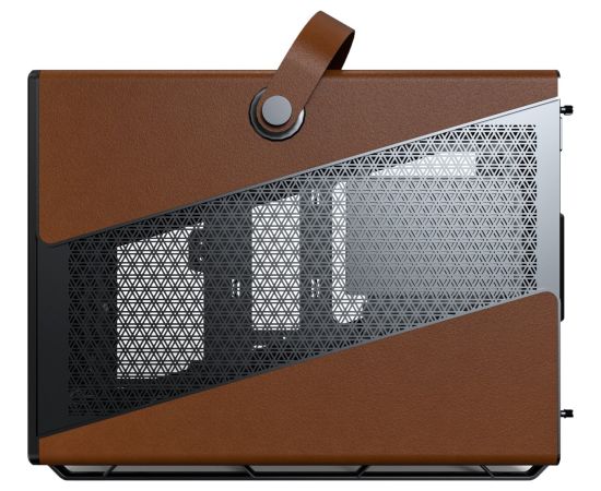 Montech Heritage, tower case (black/brown, tempered glass)