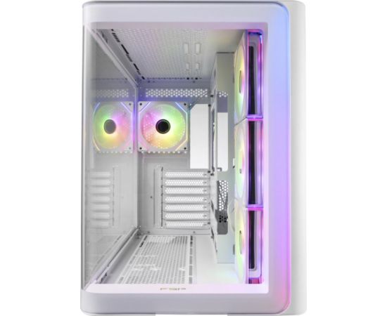 Fortron FSP M580-WA , Tower case (white, Tempered Glass x 2)