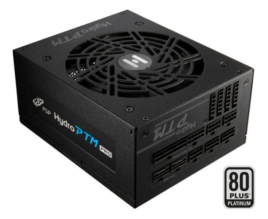 Fortron FSP Hydro PTM PRO ATX3.1(12V-2x6) 1350W, PC power supply (2x 12-pin high power GPU, 4x PCIe, cable management, 1350 watts)