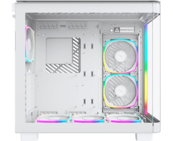 Montech KING PRO 95 , Tower case (white, Tempered Glass x 2)