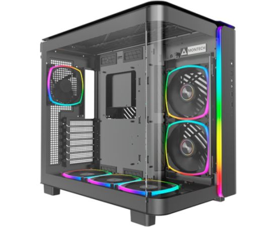 Montech KING PRO 95, Tower Case (Black, Tempered Glass x 2)