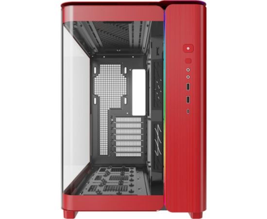 Montech KING 95 , Tower case (red, Tempered Glass x 2)