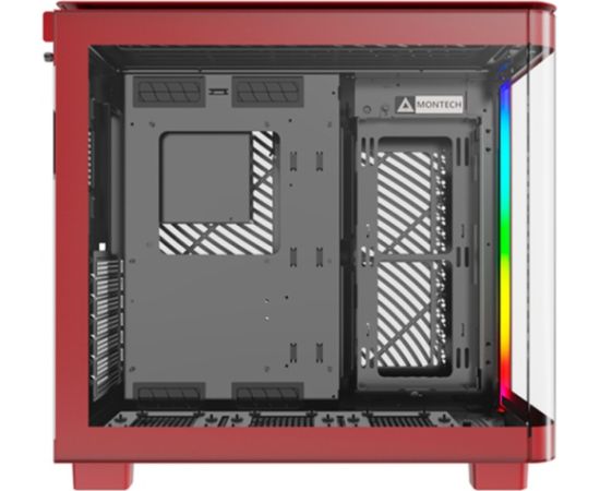 Montech KING 95 , Tower case (red, Tempered Glass x 2)