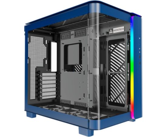 Montech KING 95 , Tower case (blue, Tempered Glass x 2)