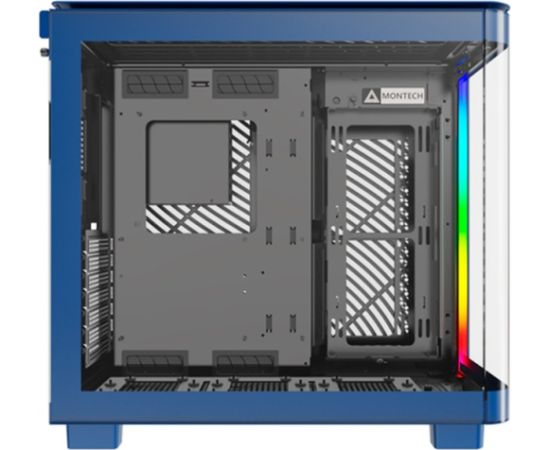 Montech KING 95 , Tower case (blue, Tempered Glass x 2)