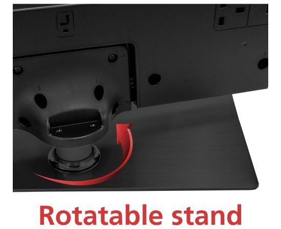JVC LT-55VU6355, LED TV - 55 - black, UltraHD/4K, triple tuner, Smart TV, rotating stand