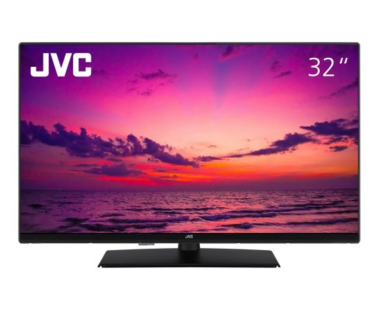 JVC LT-32VH4455, LED TV - 32 - black, WXGA, triple tuner