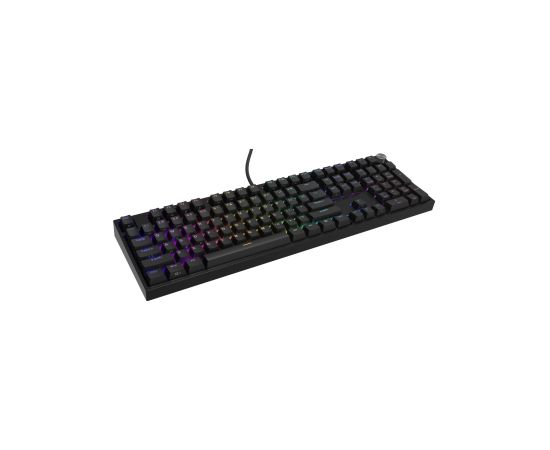 Klaviatūra Genesis Thor 404 Black Gateron Yellow Pro