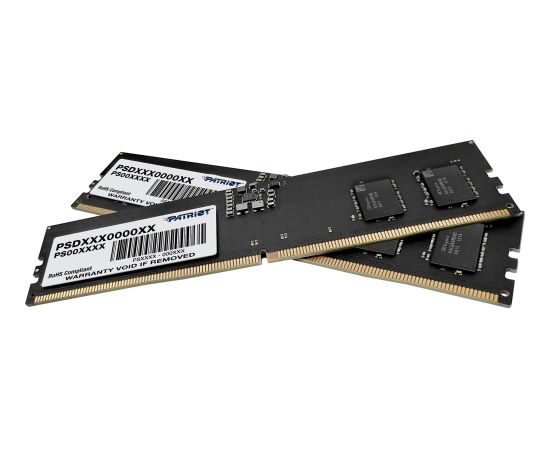 Patriot DDR5 - 32GB - 4800 - CL - 40 (2x 16 GB) dual kit, RAM (black, PSD532G4800K, Signature)