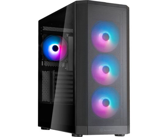 SilverStone FARA 514X, tower case (black, tempered glass)