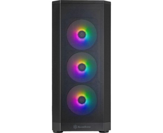 SilverStone FARA 514X, tower case (black, tempered glass)