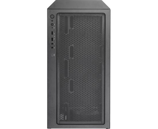 SilverStone FARA 514X, tower case (black, tempered glass)