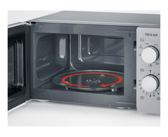 Severin MW 7780 microwave Black, Silver Grill microwave Countertop 17 L 700 W