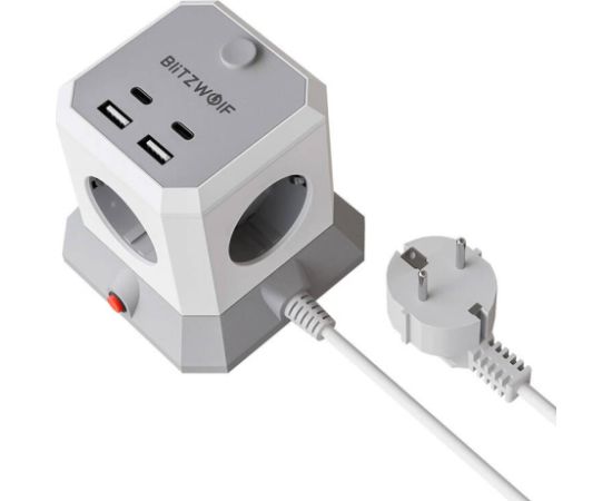 BlitzWolf BW-EC1 4xAC 2xUSB-A 2xUSB-C Extender