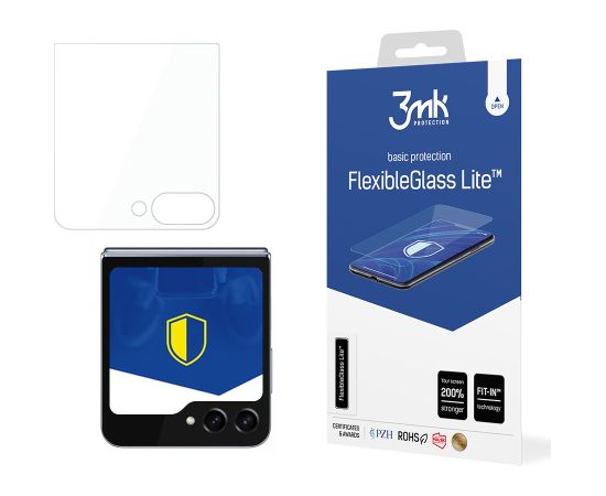 Samsung Galaxy Z Flip 5 (Front) - 3mk FlexibleGlass Lite™ screen protector