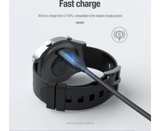 Nillkin USB datu un uzlādes kabelis Garmin Watch melns