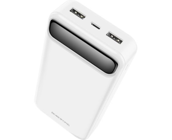 OEM Borofone Power Bank 20000mAh BJ14A Freeway - 2xUSB - белый