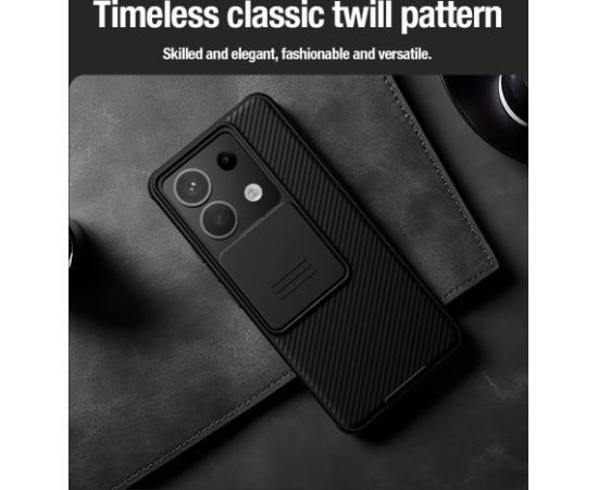 Nillkin CamShield Hard Case for Xiaomi Redmi Note 13 5G Black