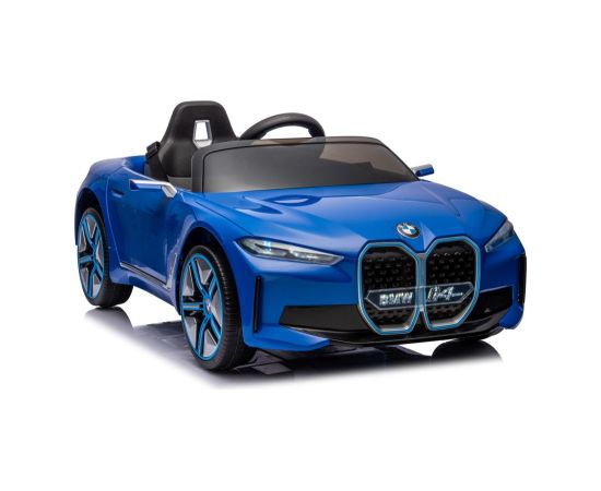 Lean Cars Battery-powered car BMW I4 Blue 4x4