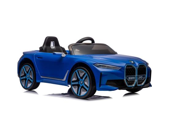 Lean Cars Battery-powered car BMW I4 Blue 4x4