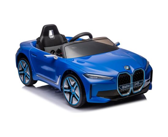 Lean Cars Battery-powered car BMW I4 Blue 4x4
