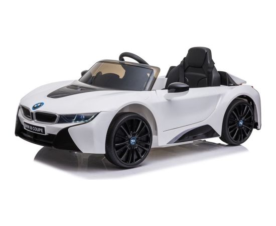 Lean Cars Battery-powered car BMW I8 Coupe White
