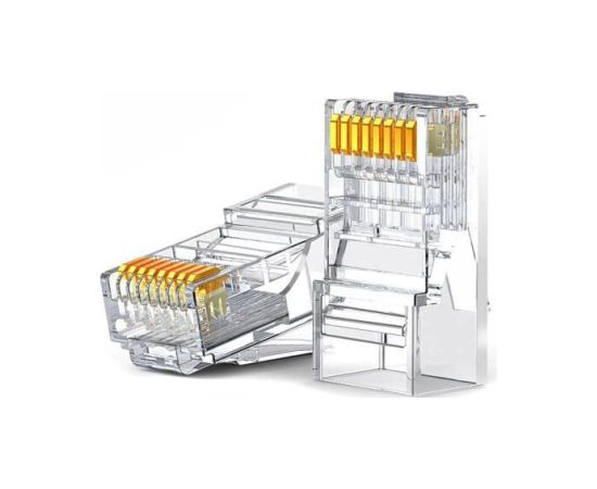 RJ45 Cat5e UTP apzeltītie spraudņi (10gab)