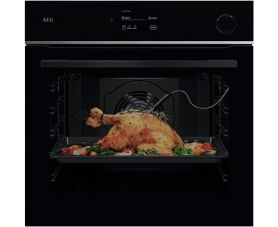 AEG TR7PB731SB 7000 MealAssist SteamCrisp Pyrolytic Cepeškrāsns