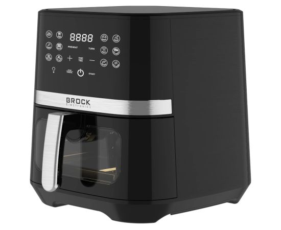 Digitālais gaisa fritieris ar logu BROCK DAF 6501 G 6,5L, 1800W