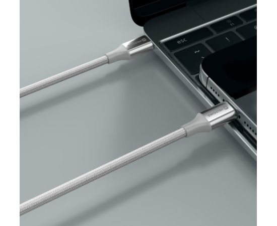 Swissten Textile II USB-C - Lightning Datu un Uzlādes Vads 1.5m