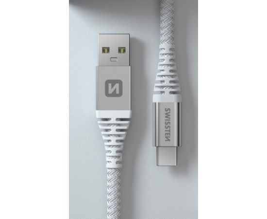 Swissten Kevlar USB - USB-C кабель для передачи данных и зарядки 1.5m