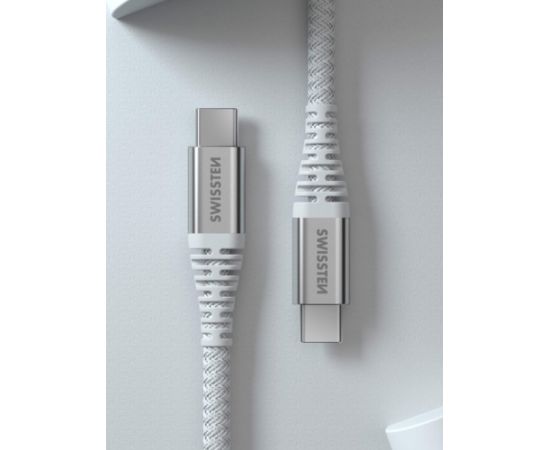 Swissten Klever USB-C - USB-C кабель для передачи данных и зарядки 1.5m