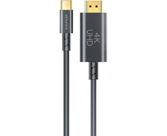 Awei CL-212T USB-C - HDMI 4K Kabelis 1m