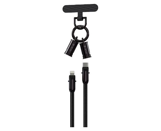 Devia 2in1 Lanyard 27W USB-C - Lightning Кабель 1.2m
