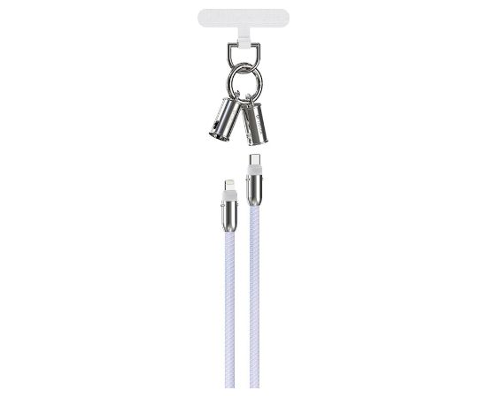 Devia 2in1 Lanyard 27W USB-C - Lightning Кабель 1.2m