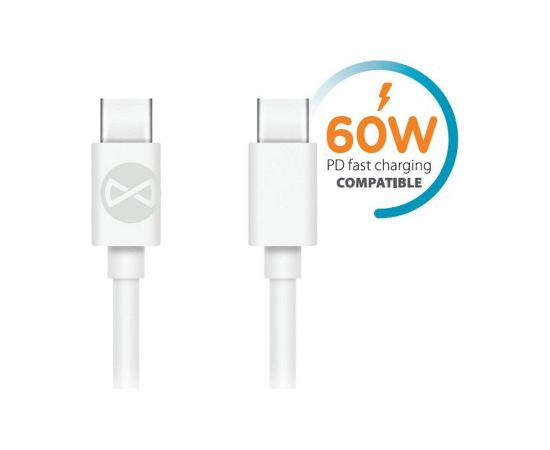 Forever USB-C - USB-C 60W Vads 1m
