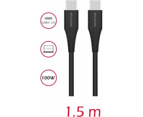 Swissten PD 5A 100W USB-C Кабель для передачи данных и зарядки 1.5m